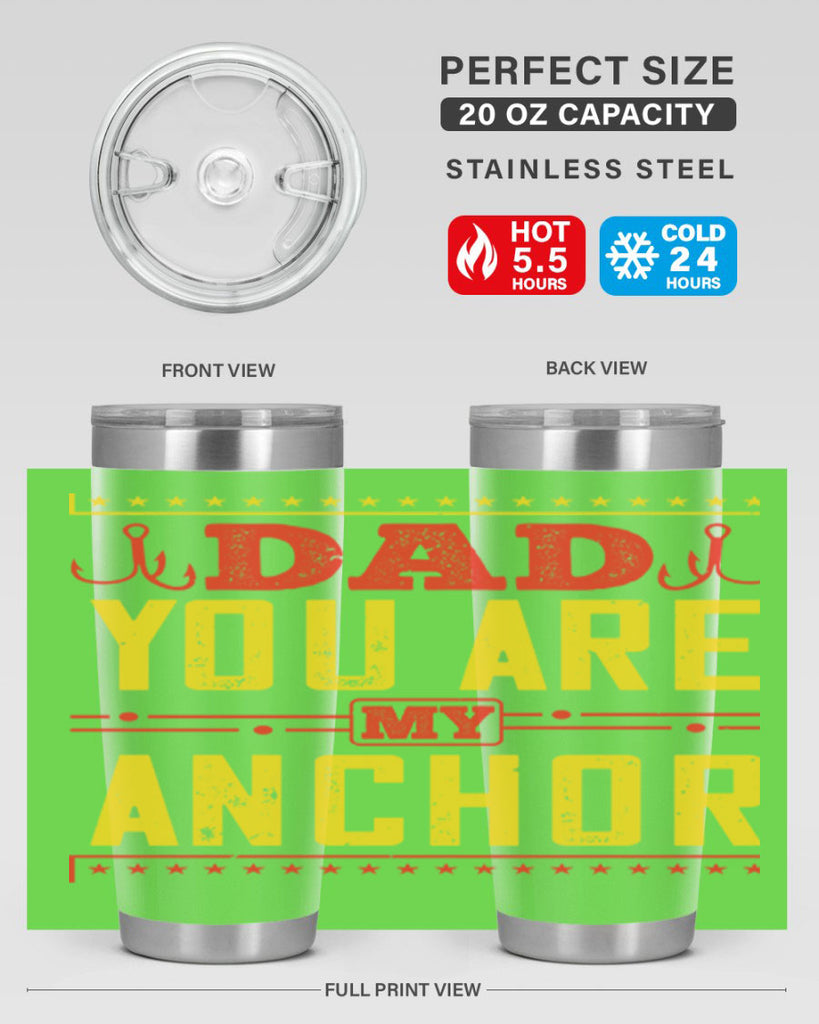 dad you are my anchor 256#- fathers day- Tumbler