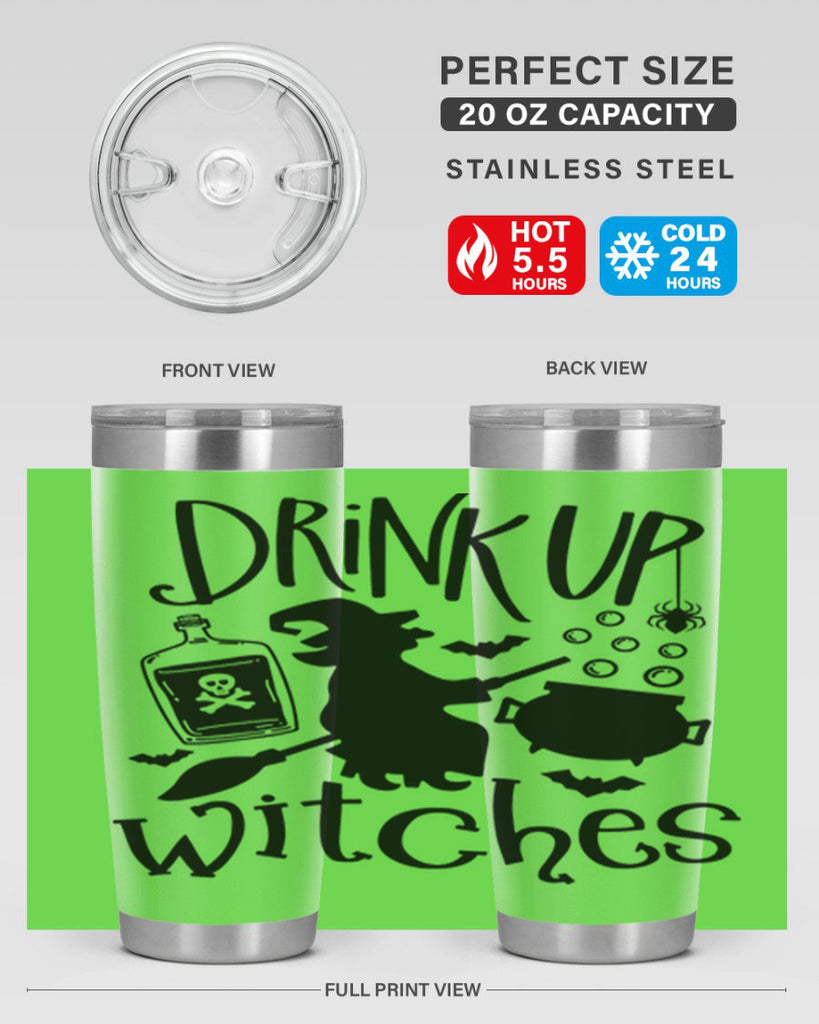 drink up witches 79#- halloween- Tumbler