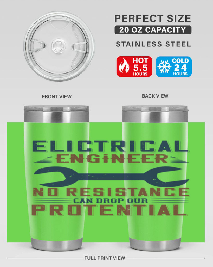 electrical engineer no resistance can drop our protential Style 18#- engineer- tumbler