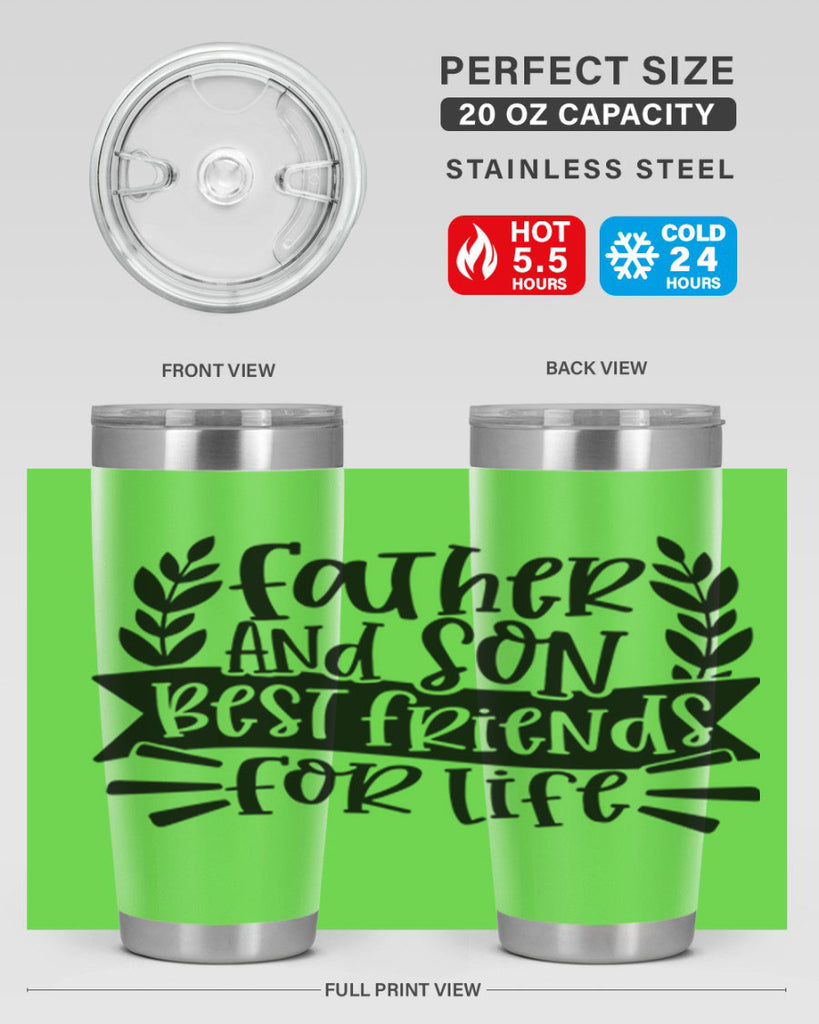 father and son best friends for life 52#- fathers day- Tumbler
