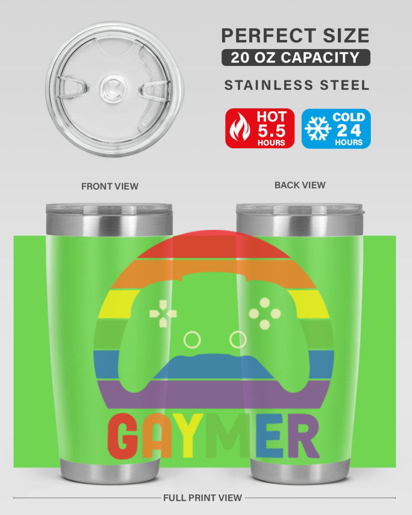 gaymer lgbt gamer rainbow flag lgbt 135#- lgbt- Tumbler