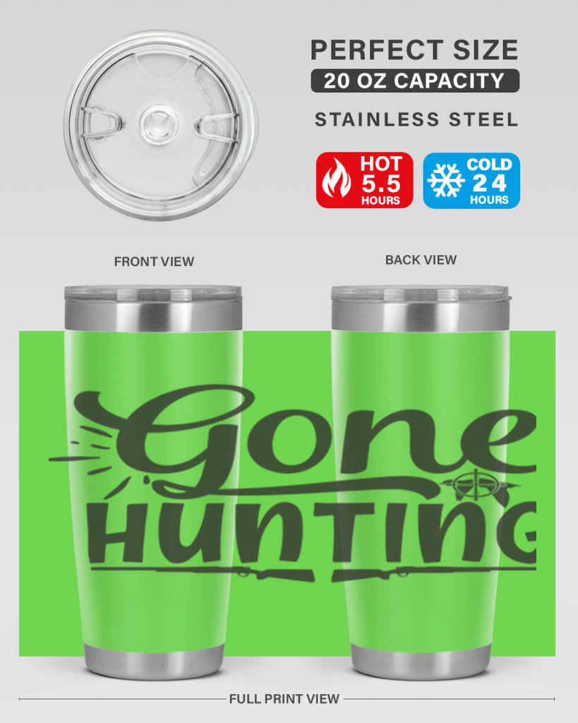gone hunting 29#- hunting- Tumbler