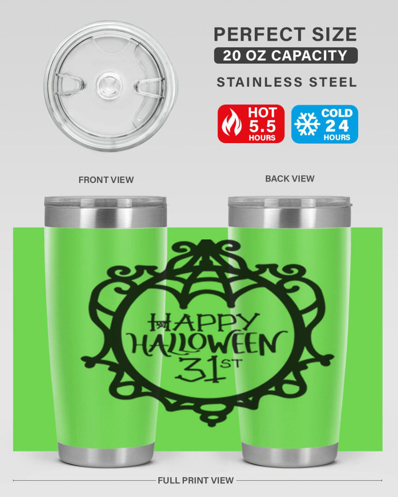 happy halloween st 64#- halloween- Tumbler