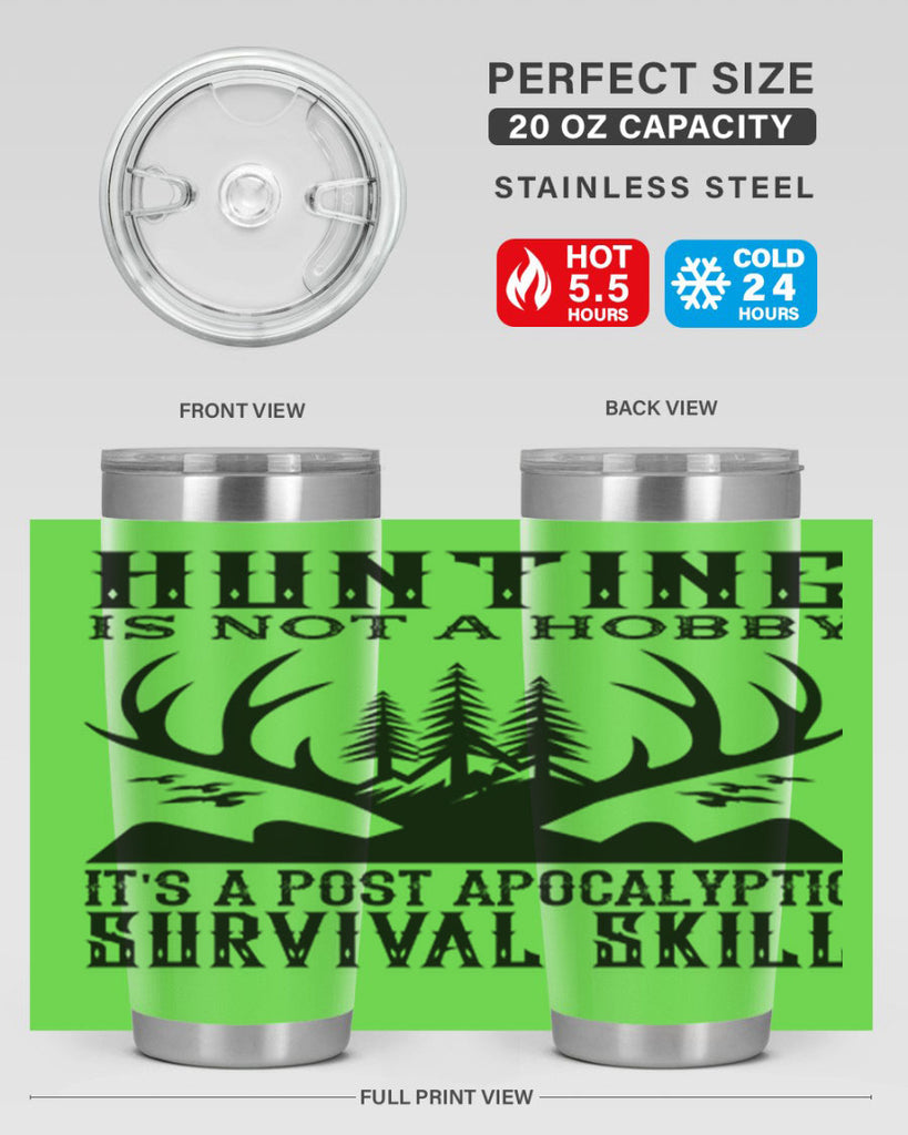 hunting is not 23#- hunting- Tumbler