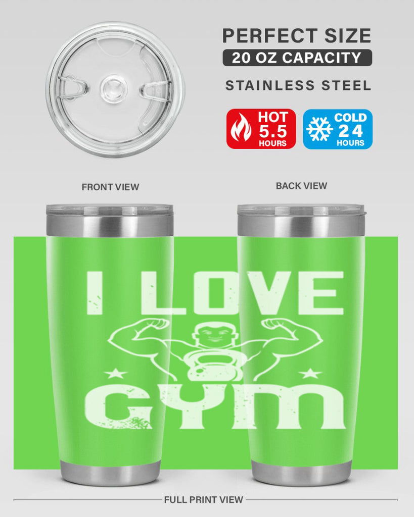 i love gym 88#- gym- Tumbler