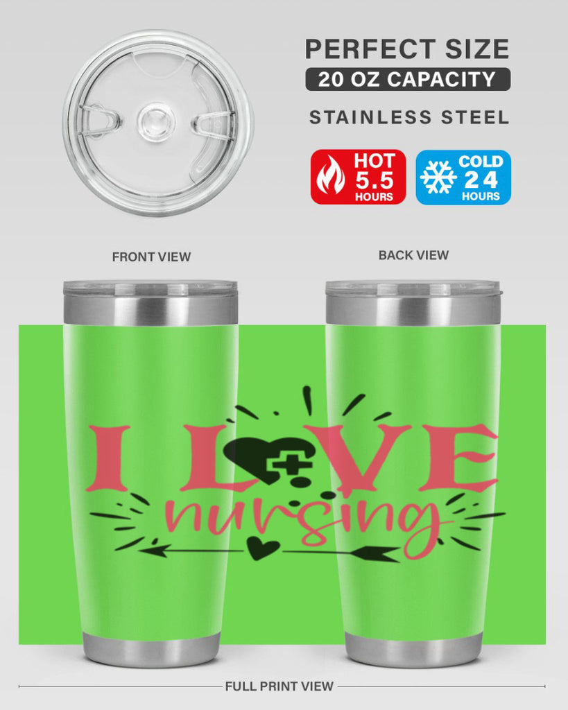 i love nursing Style Style 174#- nurse- tumbler