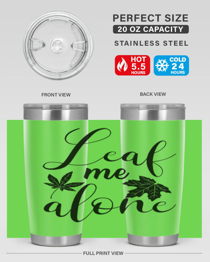 leaf me alone 387#- fall- Tumbler