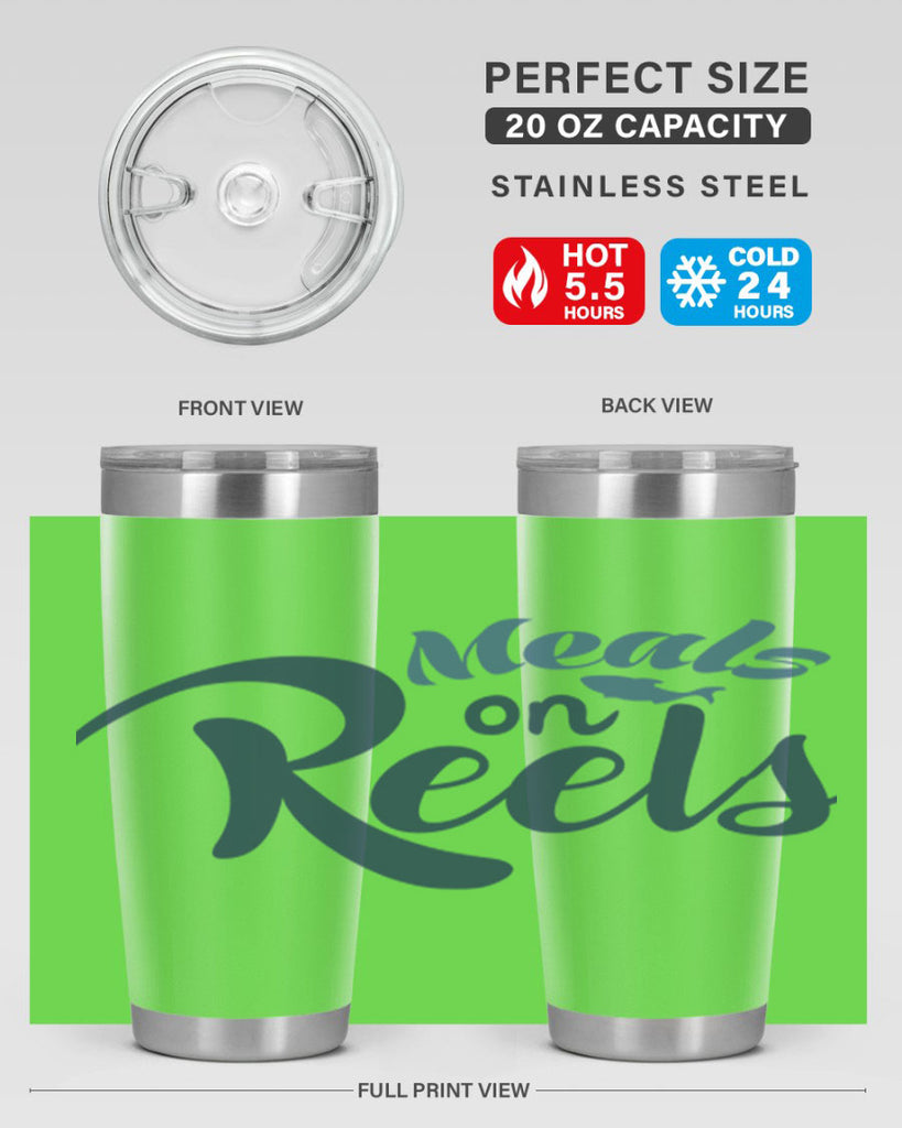 meals on 53#- fishing- Tumbler