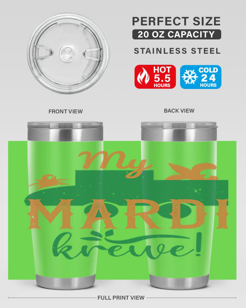 my mardi krewe 43#- mardi gras- Tumbler