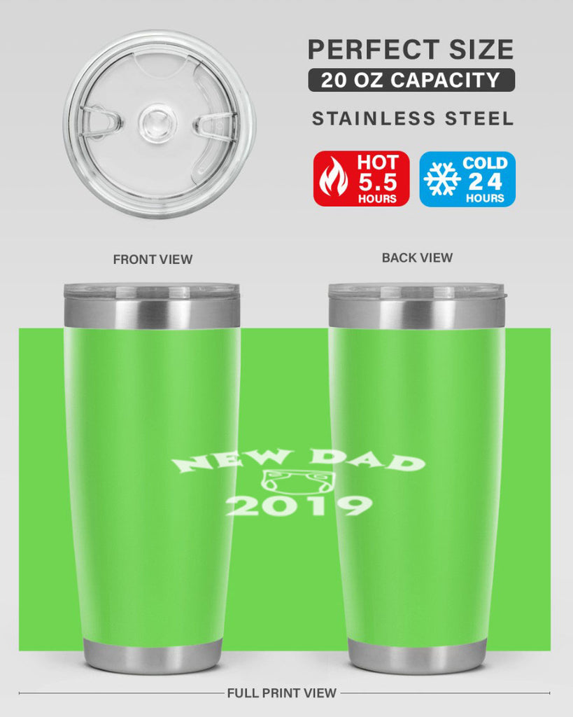 new dad p 74#- dad- Tumbler
