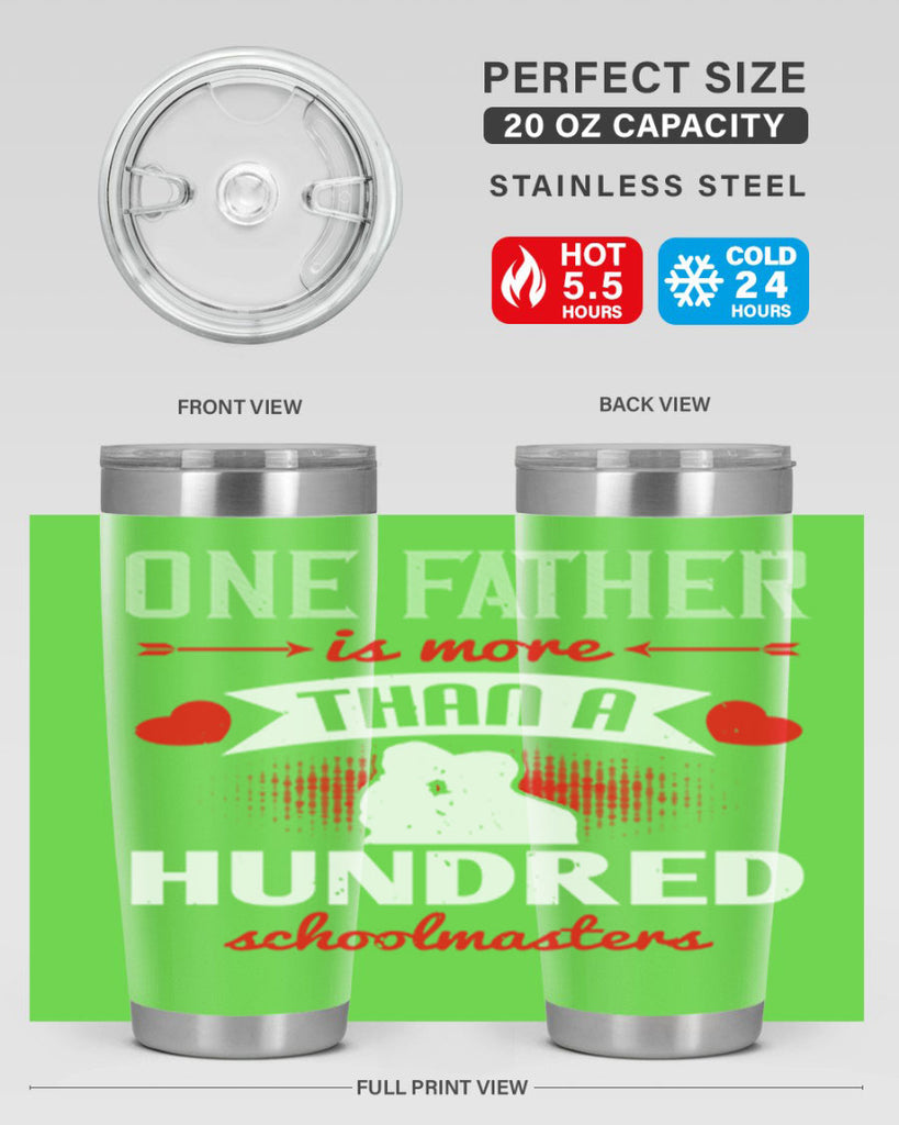 one father is more than 174#- fathers day- Tumbler