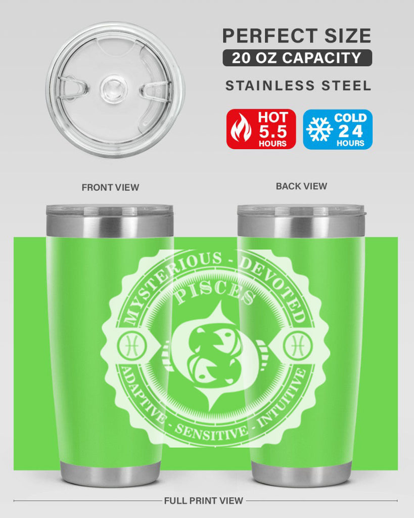 pisces 50#- zodiac- Tumbler