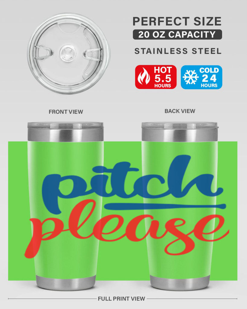 pitch please 2048#- baseball- Tumbler