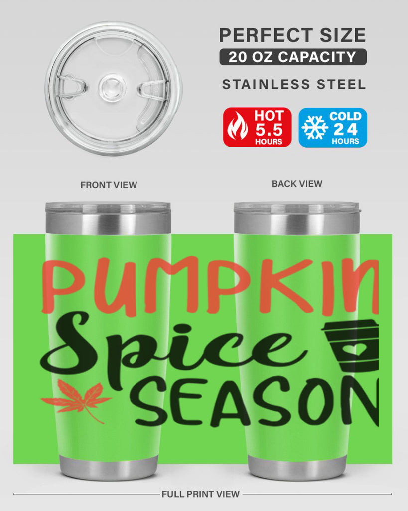 pumpkin spice Season 559#- fall- Tumbler