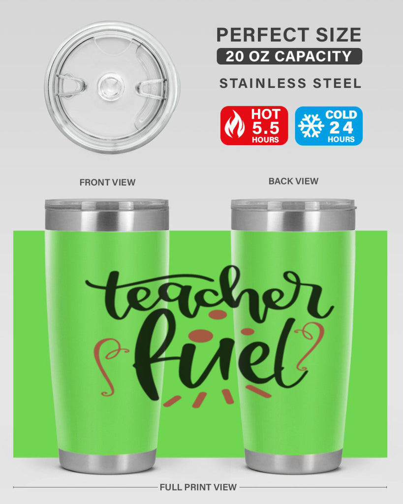 teacher fuel Style 144#- teacher- tumbler