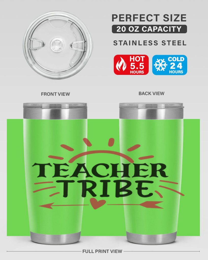 teacher tribe Style 201#- teacher- tumbler