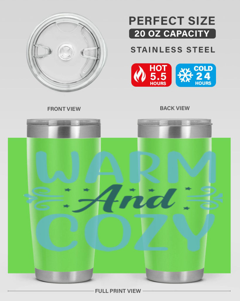 warm and cozy 444#- winter- Tumbler