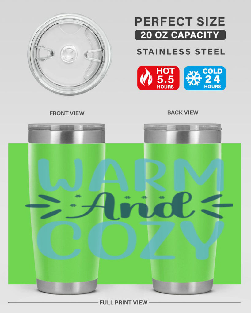 warm and cozy 445#- winter- Tumbler