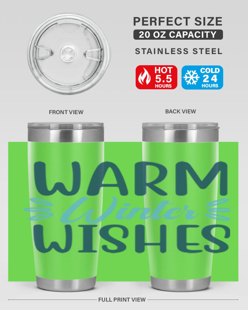warm winter wishes 456#- winter- Tumbler