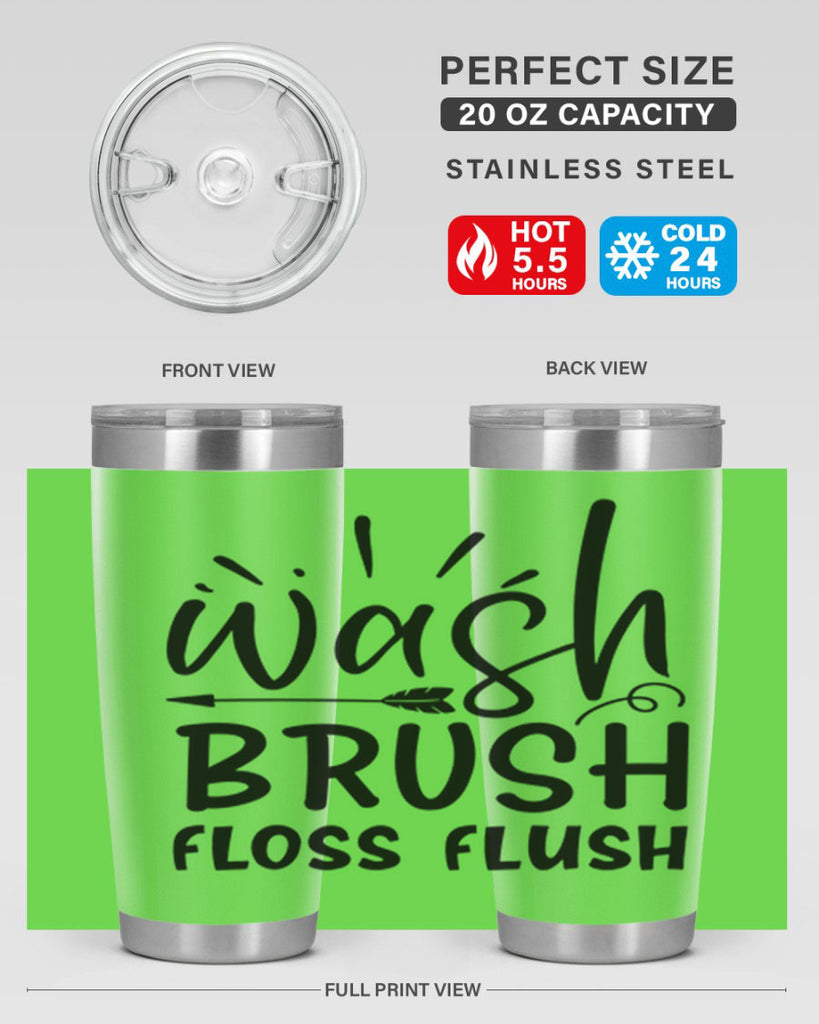 wash brush floss flush 73#- kitchen- Tumbler