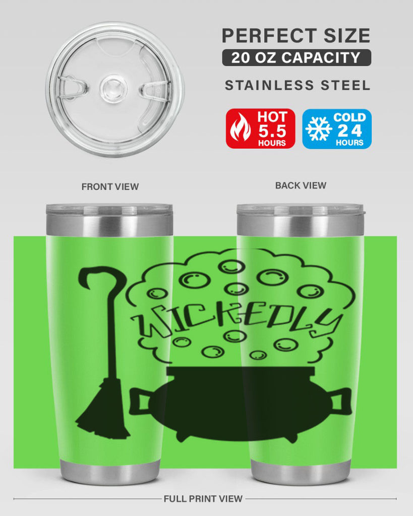 wickedly 11#- halloween- Tumbler