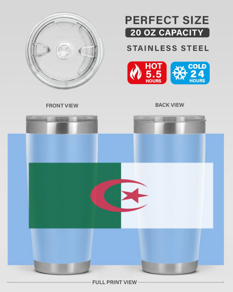 Algeria 195#- world flags- Tumbler