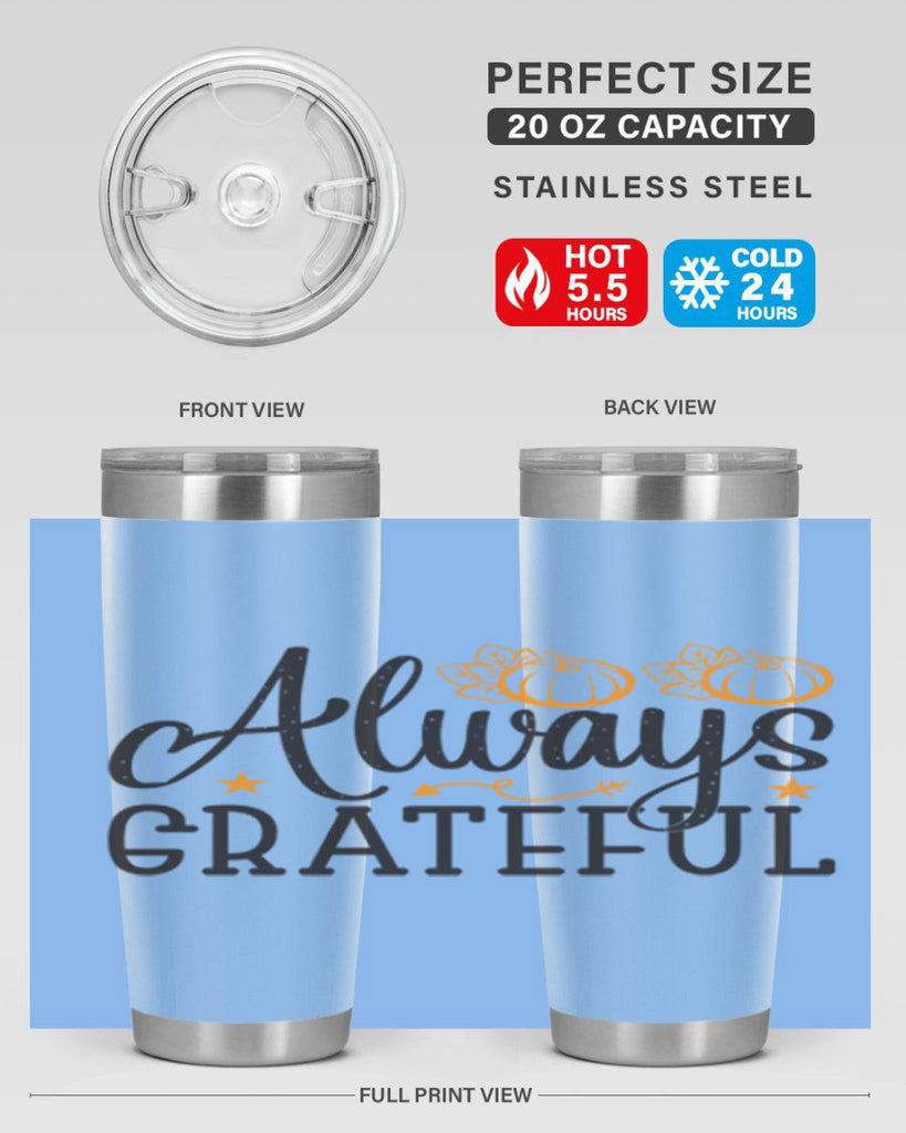 Alwaysgrateful 9#- fall- Tumbler