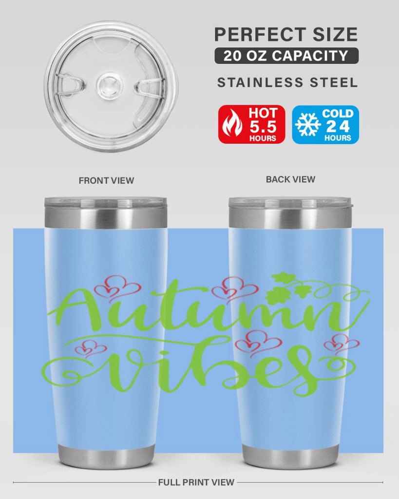 Autumn Vibes 40#- fall- Tumbler