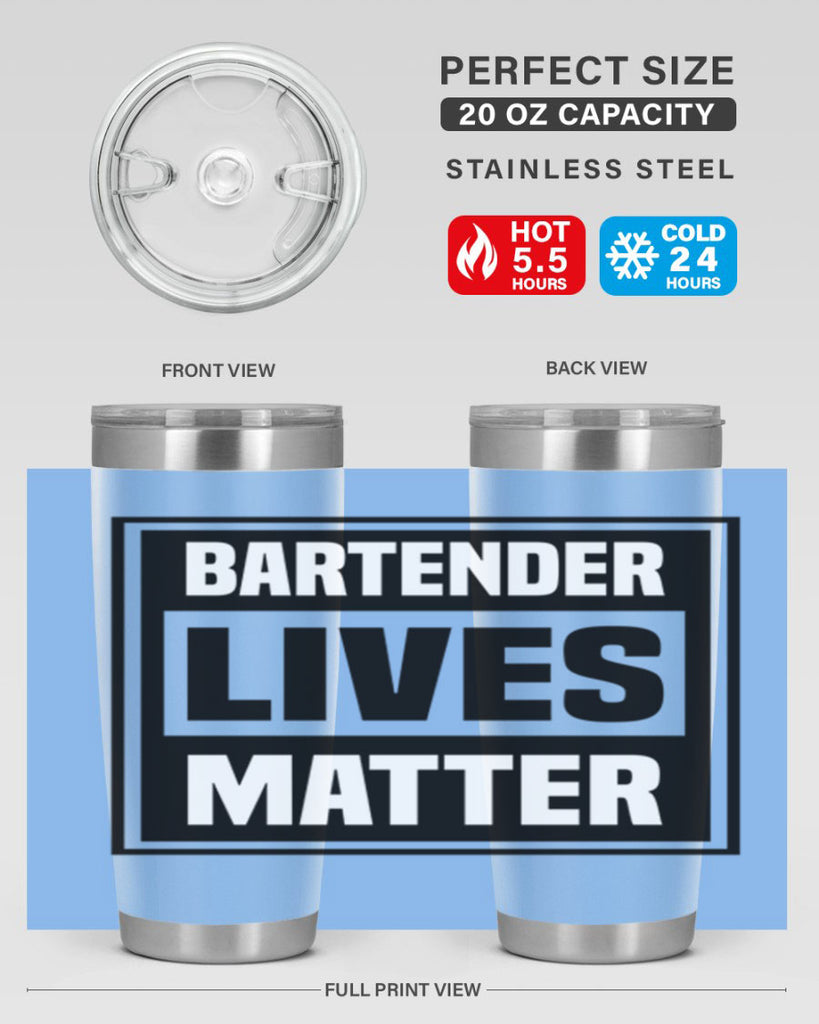 BARTENDER Style 7#- bartender- tumbler