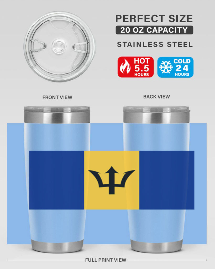 Barbados 183#- world flags- Tumbler
