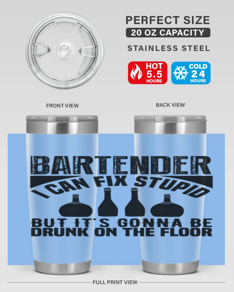 Bartender I can fix Style 9#- bartender- tumbler