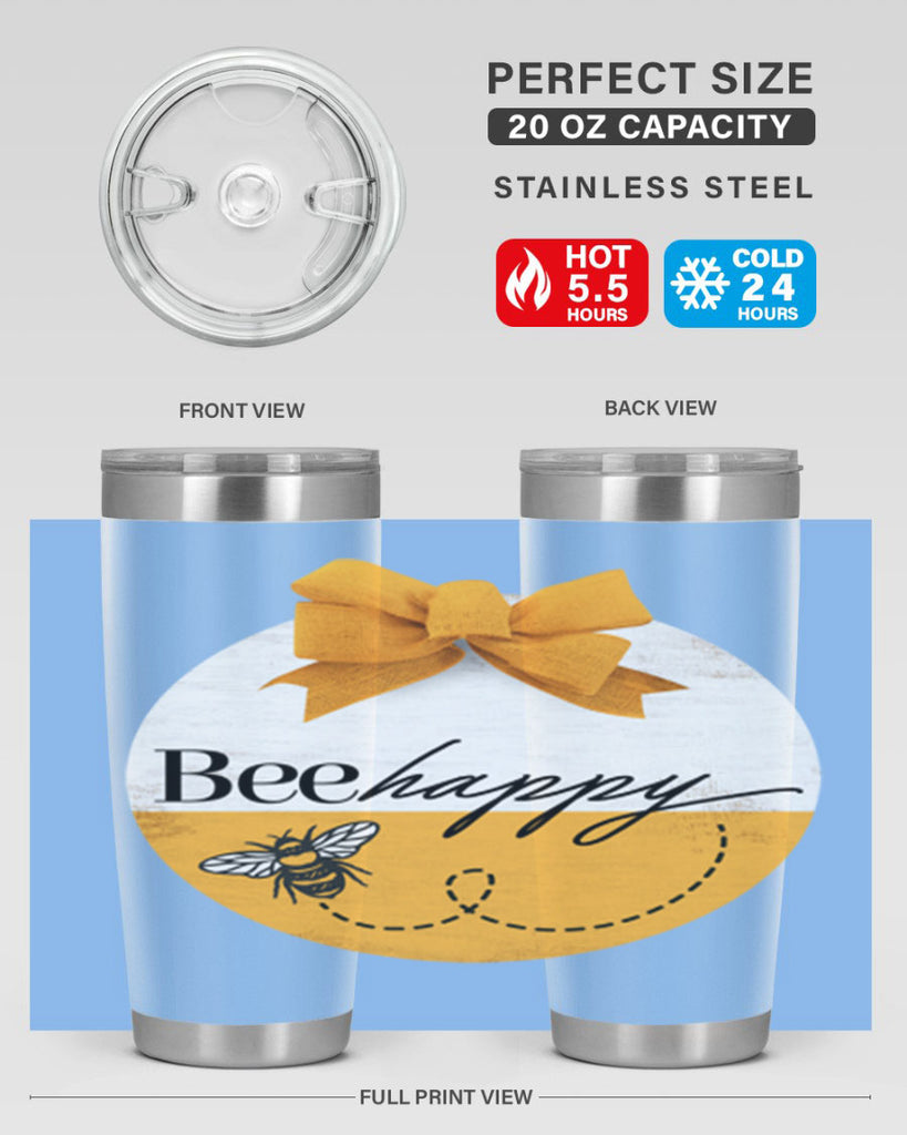 Bee Happy Mockup27#- spring- Tumbler