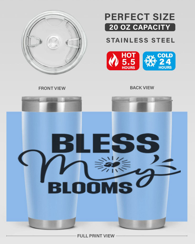 Bless My Blooms 42#- spring- Tumbler