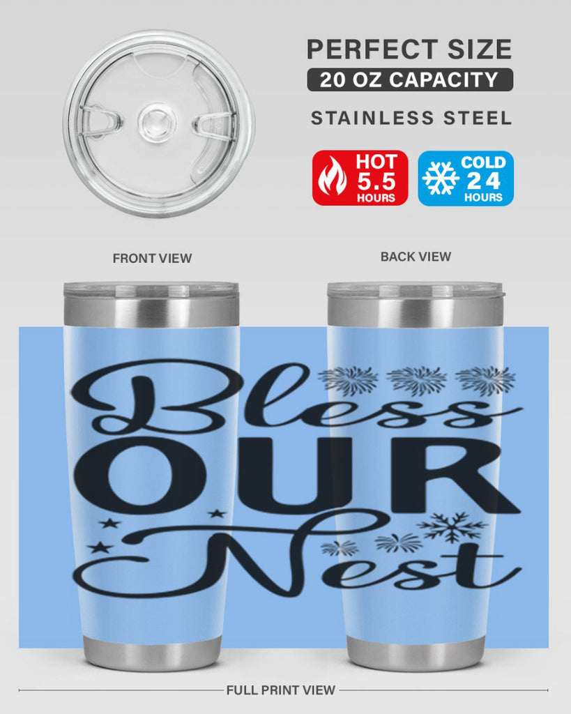 Bless Our Nest 51#- spring- Tumbler