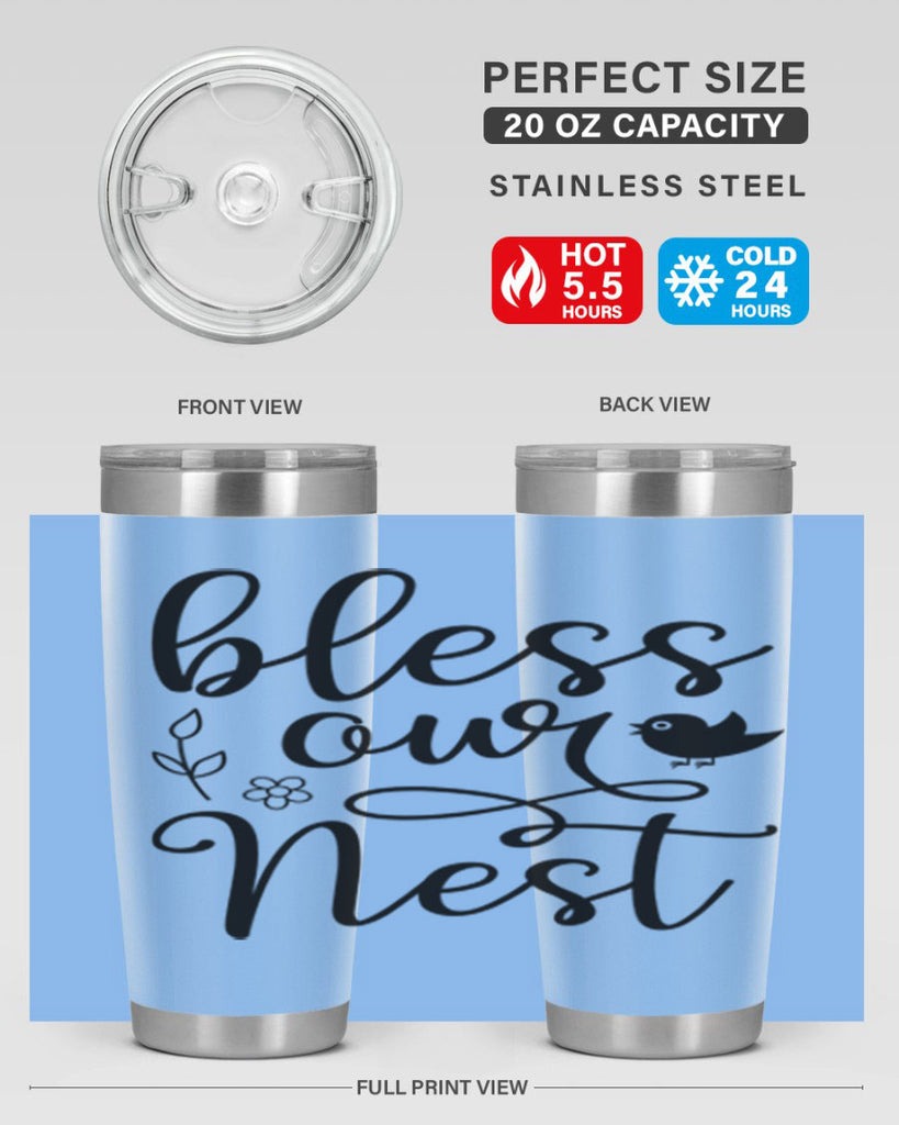 Bless our nest  68#- spring- Tumbler