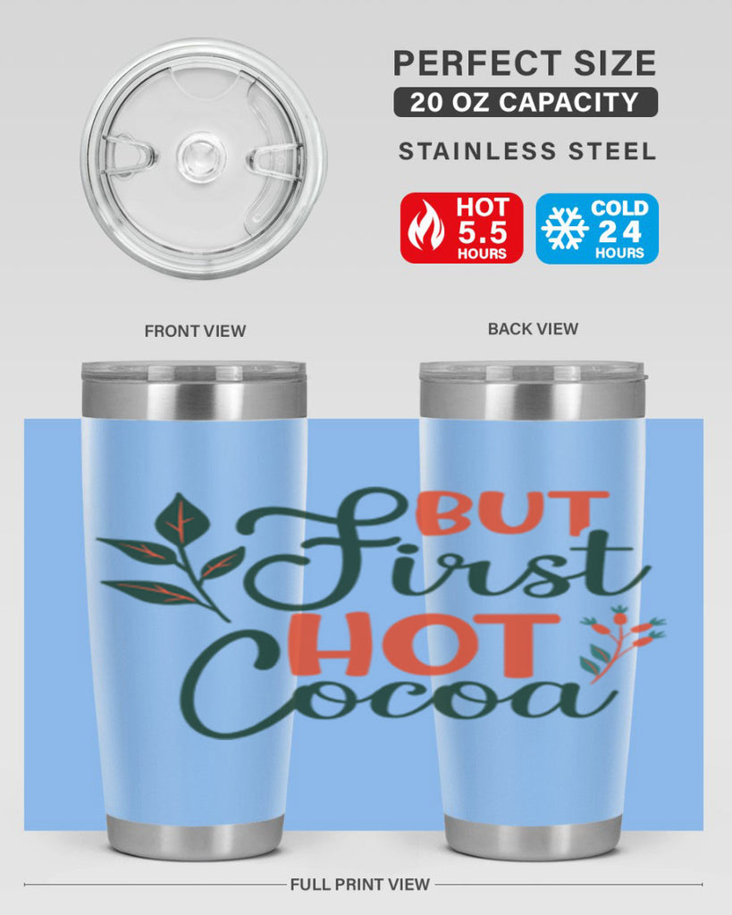 But First Hot Cocoa 34#- winter- Tumbler