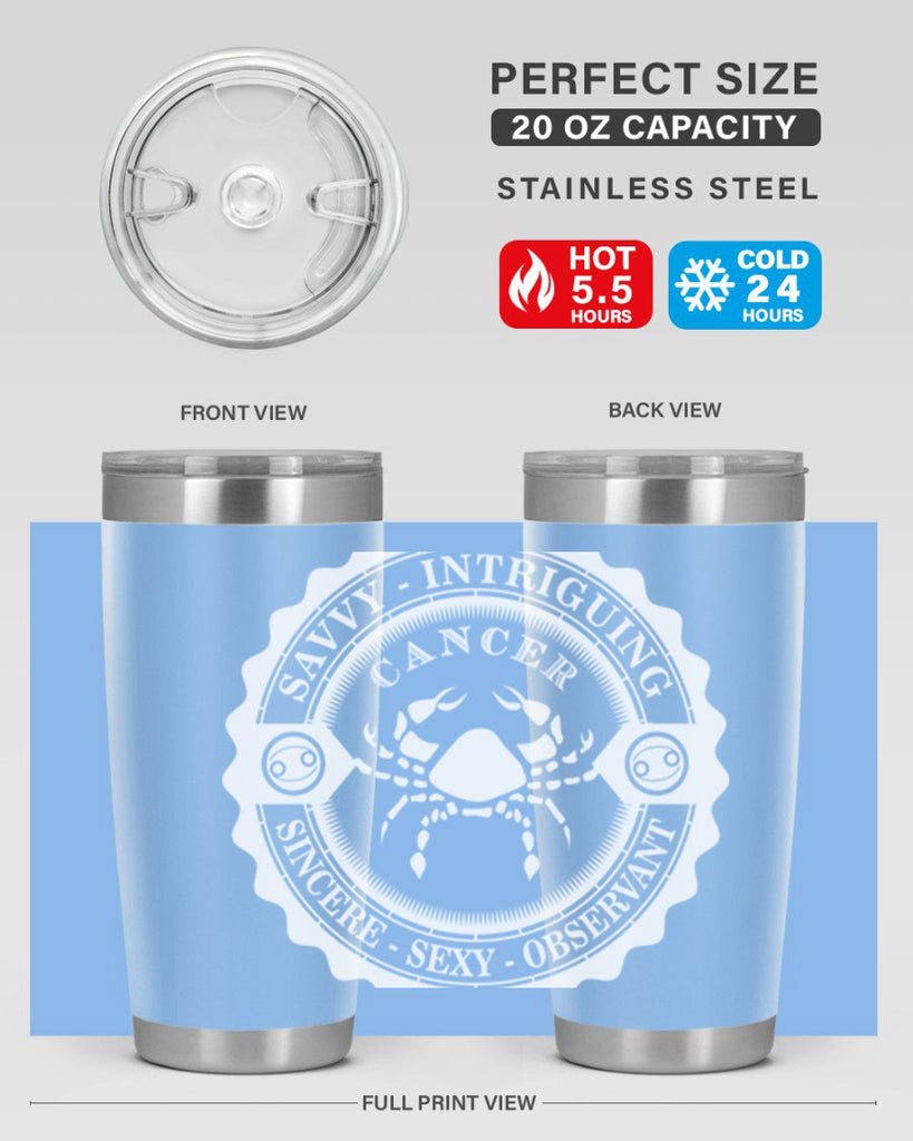 Cancer 16#- zodiac- Tumbler