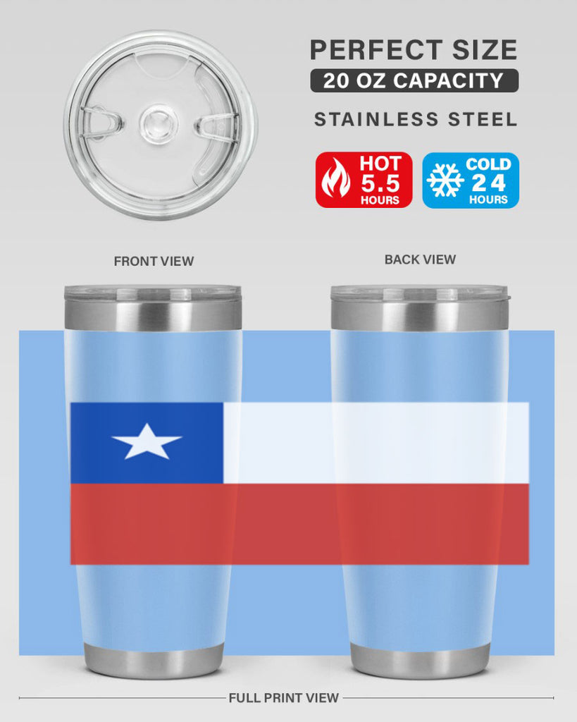 Chile 163#- world flags- Tumbler