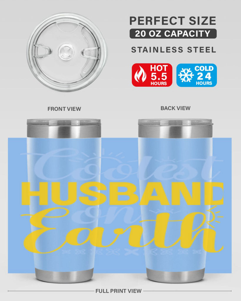 Coolest husband on earth61#- winter- Tumbler