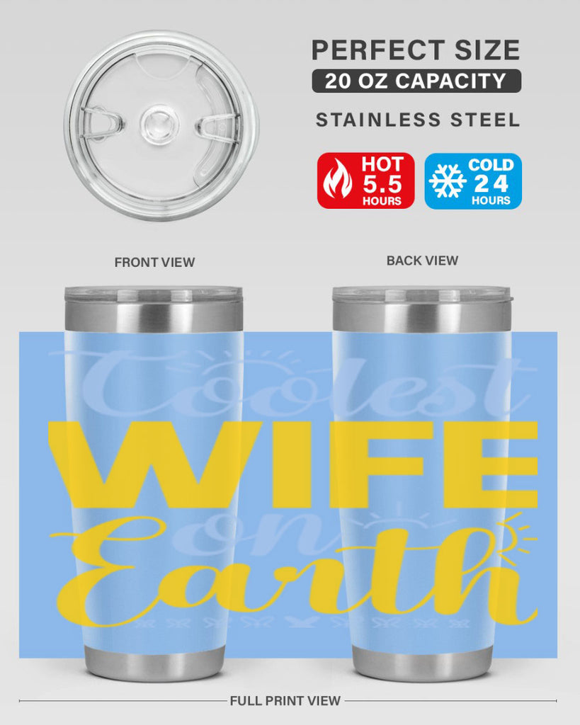 Coolest wife on earth62#- winter- Tumbler