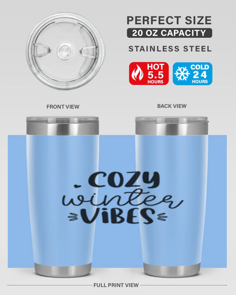 Cozy Winter Vibes 69#- winter- Tumbler
