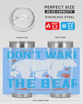 Don’t wake the bear  49#- Bears- Tumbler