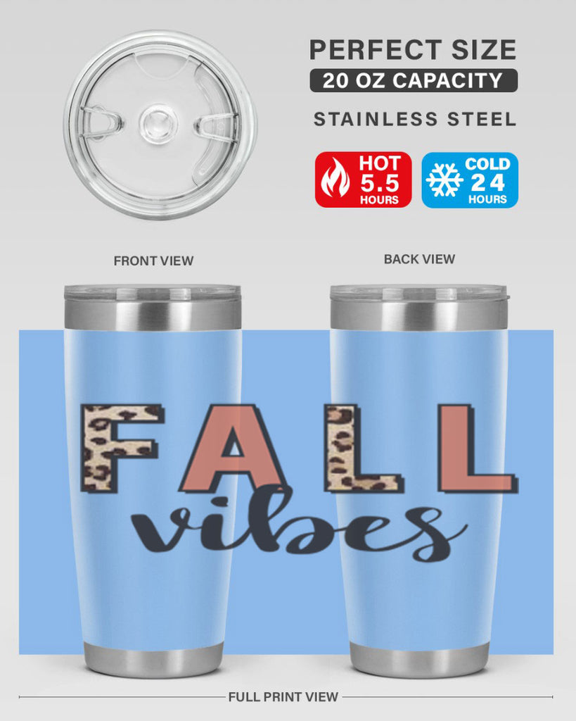 Fall Vibes 143#- fall- Tumbler