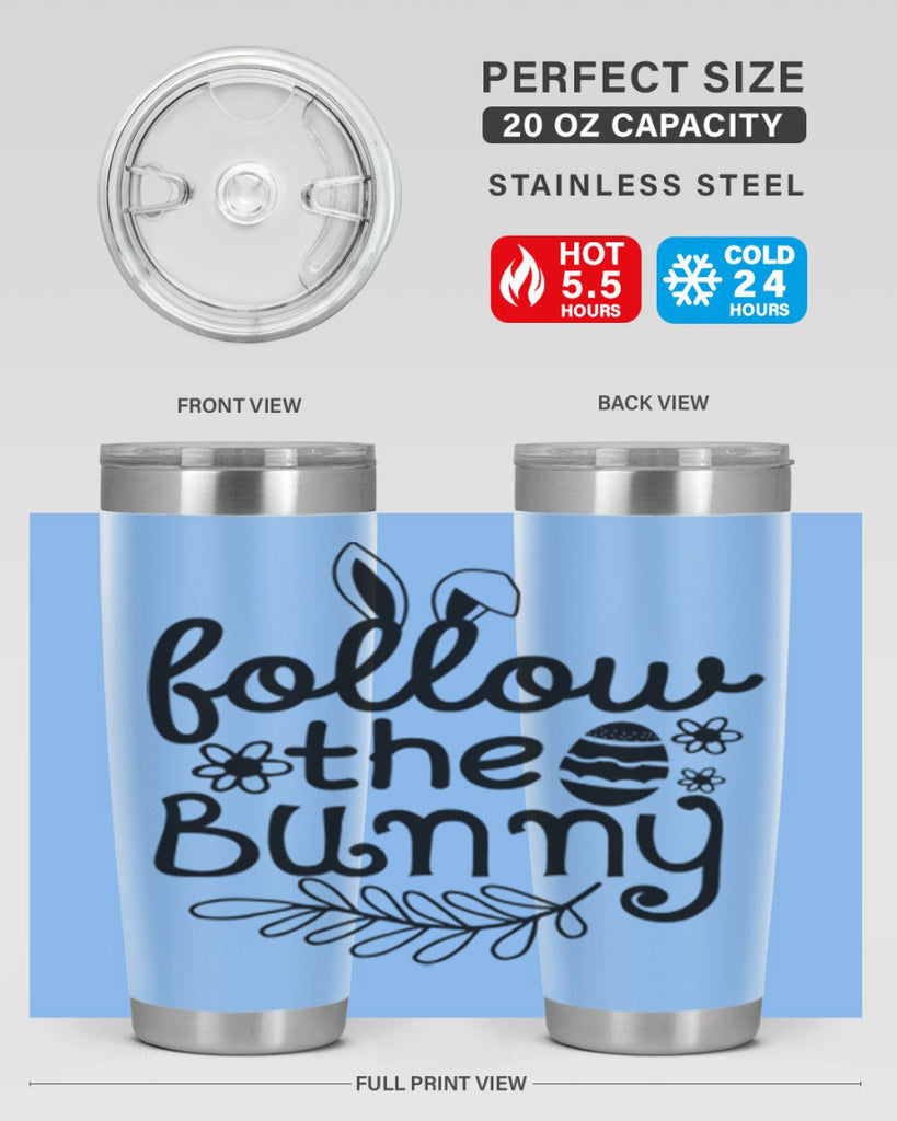 Follow the bunny  142#- spring- Tumbler