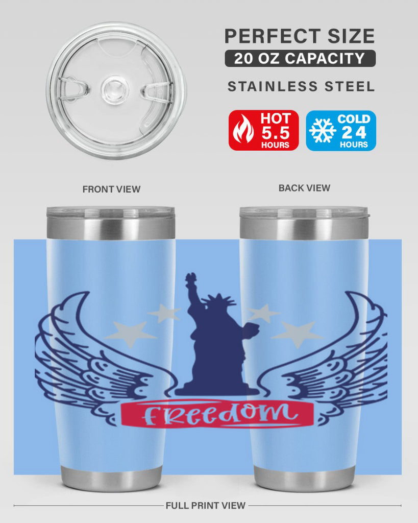 Freedom Style 150#- Fourt Of July- Tumbler