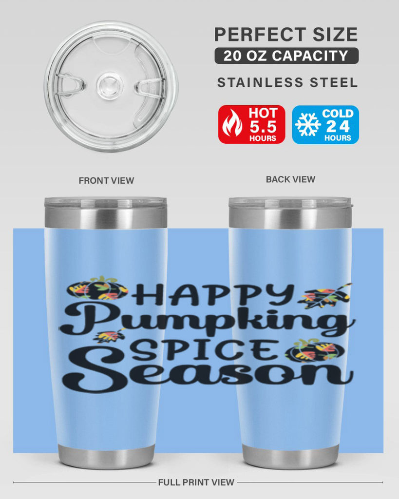 Happypumpkinspiceseason 258#- fall- Tumbler