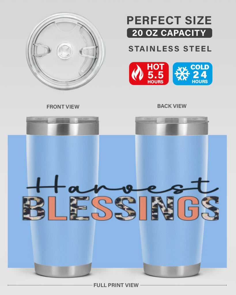 Harvest blessings 263#- fall- Tumbler