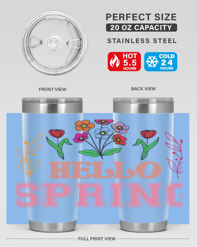 Hello Spring  234#- spring- Tumbler