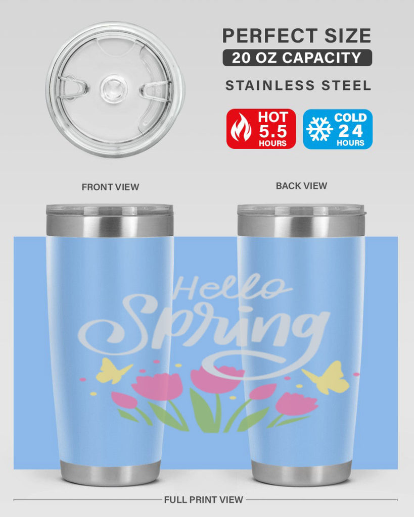 Hello spring214#- spring- Tumbler