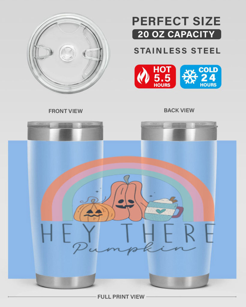 Hey There Pumpkin 309#- fall- Tumbler